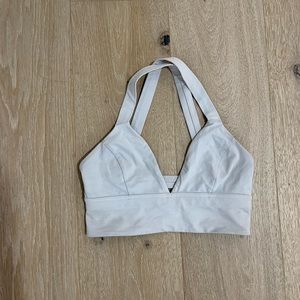 Lulu lemon white sportsbra